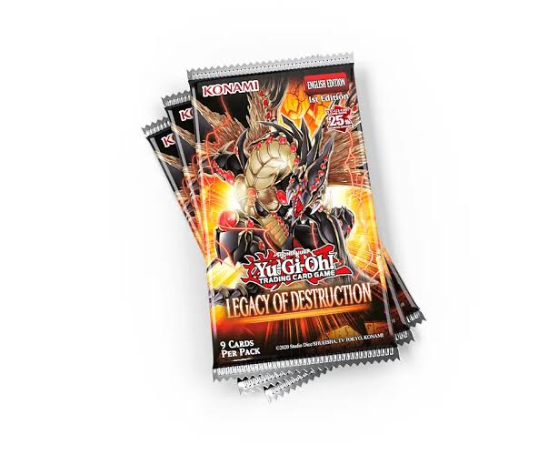 Yu-Gi-Oh! Legacy of Destruction 3- Booster Pack Tuckbox