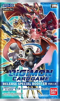 Digimon Card Game Booster Special Release Vers. 1.5 English