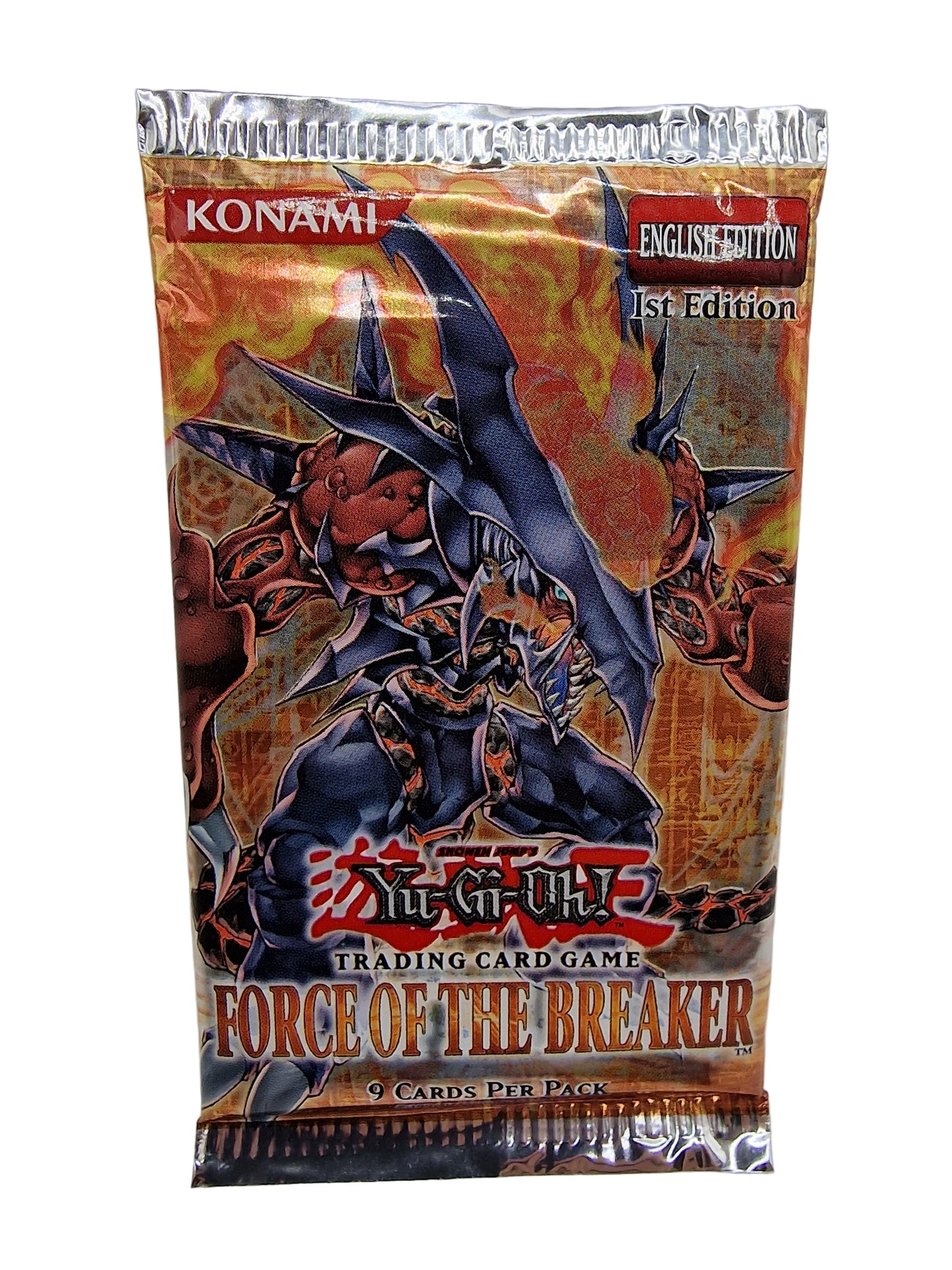 YU-GI-OH! FORCE OF THE BREAKER BOOSTER PACK 1st EDITION GENUINE NEW & SEALED!