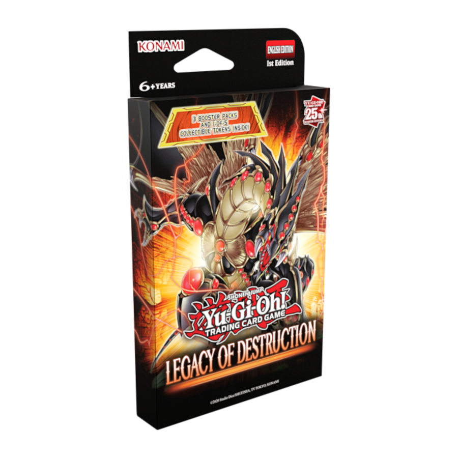 Yu-Gi-Oh! Legacy of Destruction 3- Booster Pack Tuckbox